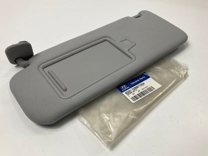 NEW Gray Left Drivers Side Sun Visor OEM For 2015-2019 Sonata 85201C2000TTXQH