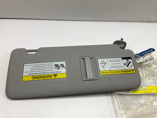 NEW Left Drivers Side Gray Sun Visor OEM For 2016-2018 Hyundai Tucson W/ Sunroof