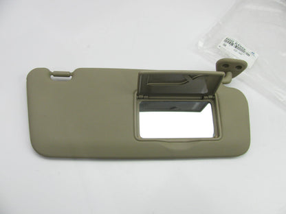 NEW 852022L4104W RIGHT Sun Visor W/Mirror BEIGE OEM For 2009-12 Hyundai Elantra