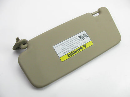 NEW 852022L4104W RIGHT Sun Visor W/Mirror BEIGE OEM For 2009-12 Hyundai Elantra