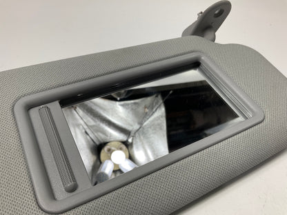 NEW Right Passengers Side Gray Sun Visor OEM For 2014-2016 Elantra W/O Sunroof