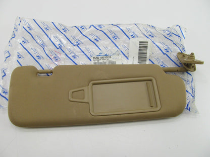 NEW - OEM 852024R510YDA Right Passenger Side Sun Visor For 09-14 Hyundai Sonata