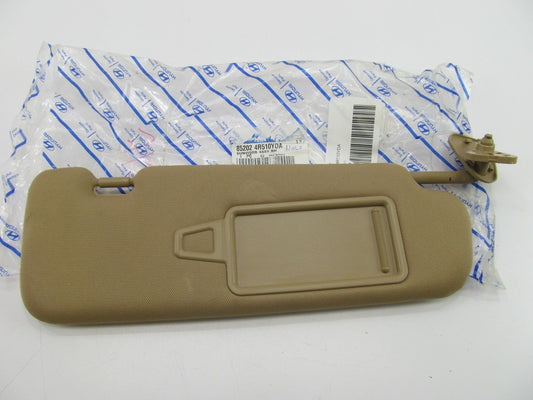 NEW - OEM 852024R510YDA Right Passenger Side Sun Visor For 09-14 Hyundai Sonata