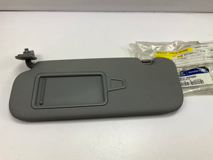 NEW Left Drivers Gray Sun Visor OEM For 2014-2017 Accent Hatchback W/ Sunroof