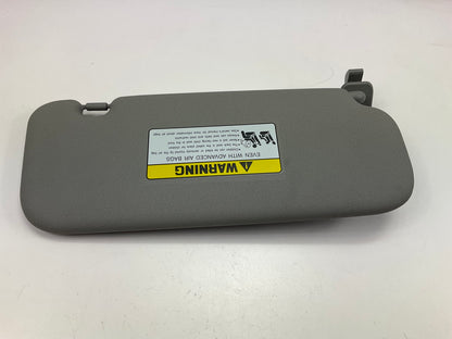 NEW Left Drivers Gray Sun Visor OEM For 2014-2017 Accent Hatchback W/ Sunroof