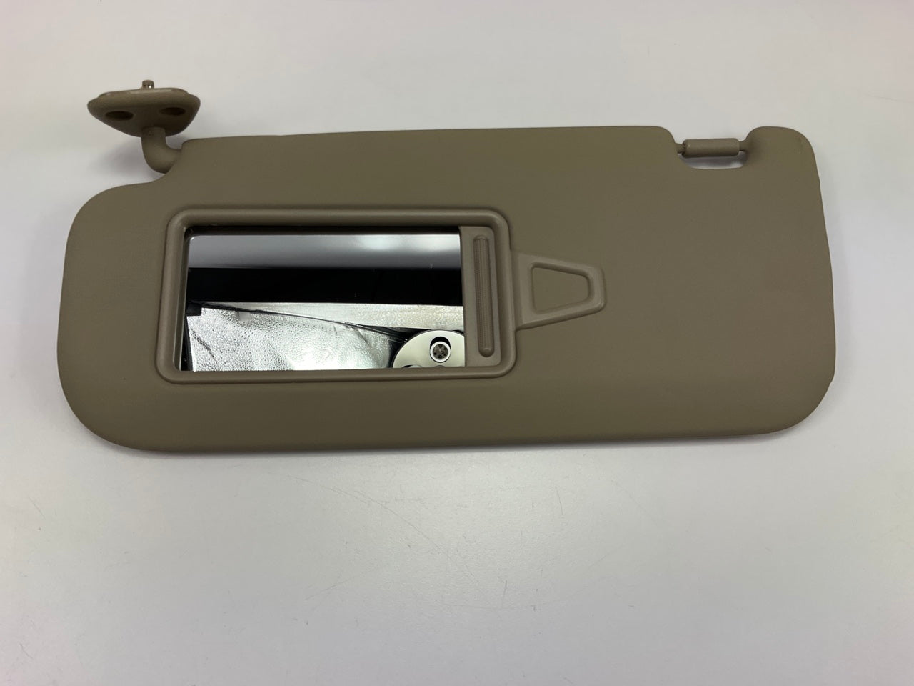 NEW Left Sun Visor, Beige, OEM For 2010 Elantra W/O Sunroof 852102H1124W