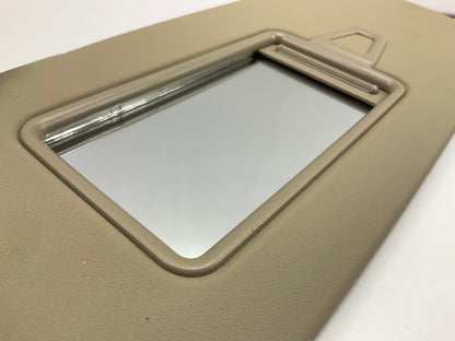 NEW Left Sun Visor, Beige, OEM For 2010 Elantra W/O Sunroof 852102H1124W