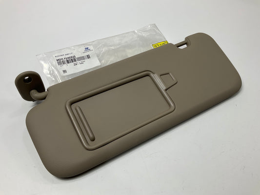 Left Drivers Side Beige Sun Visor OEM For 2020 Elantra 85210F2130XUG W/O Sunroof