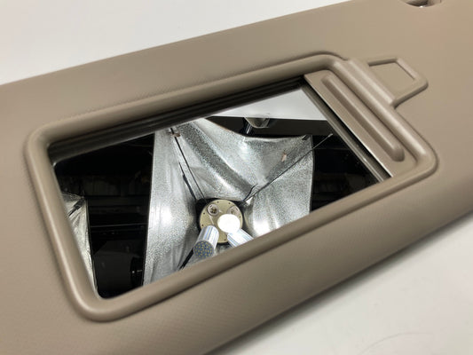 Left Drivers Side Beige Sun Visor OEM For 2020 Elantra 85210F2130XUG W/O Sunroof