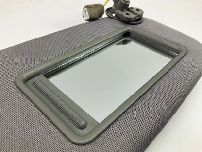 NEW Right Passengers Side Gray Sun Visor OEM For 2007-2009 Santa Fe W/O Sunroof