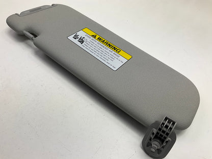 NEW Right Gray Sun Visor OEM For 11-13 Hyundai Elantra W/O Sunroof 852203X090TX