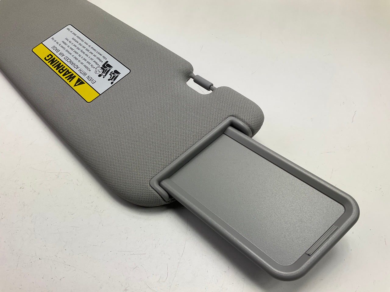 NEW Right Gray Sun Visor OEM For 11-13 Hyundai Elantra W/O Sunroof 852203X090TX