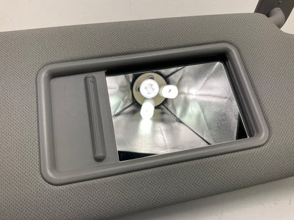 NEW Right Gray Sun Visor OEM For 11-13 Hyundai Elantra W/O Sunroof 852203X090TX