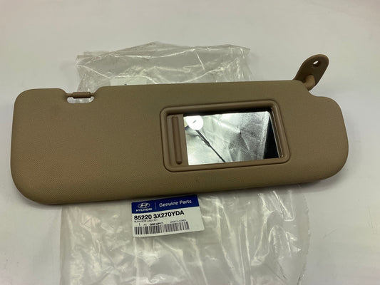 NEW Right Beige Sunvisor OEM For 2011-2013 Elantra W/O Sunroof  852203X270YDA
