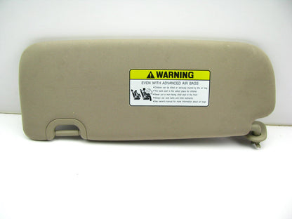 NEW - OEM 852204Z100VYN RIGHT Side Sun Visor BEIGE For 2013-18 Hyundai Santa Fe
