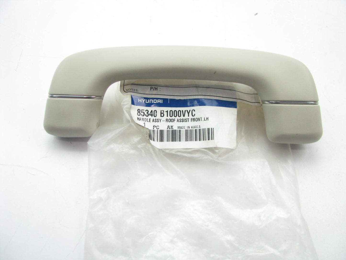 NEW - OEM 85340B1000VYC Front Left Roof Grab Bar For Genesis