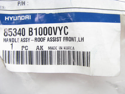 NEW - OEM 85340B1000VYC Front Left Roof Grab Bar For Genesis