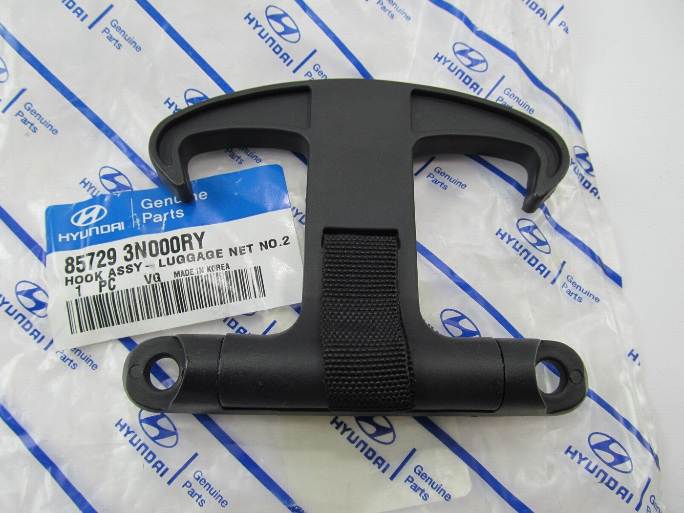 New Genuine Cargo Net Luggage Compartment Hook Retainer OEM For 2011-2015 Equus