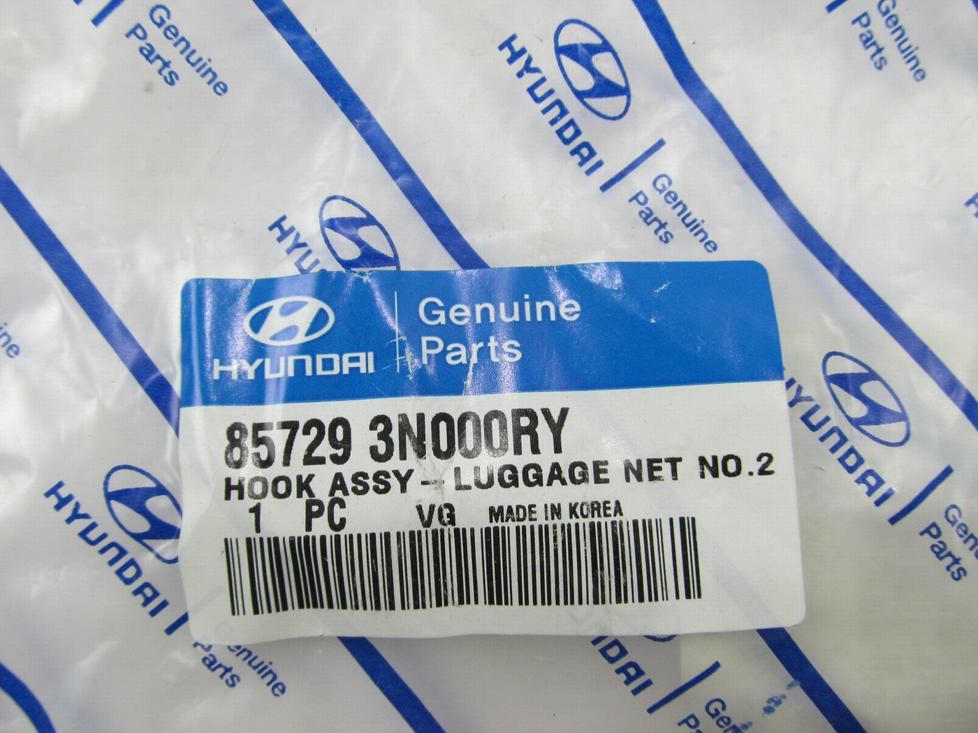 New Genuine Cargo Net Luggage Compartment Hook Retainer OEM For 2011-2015 Equus