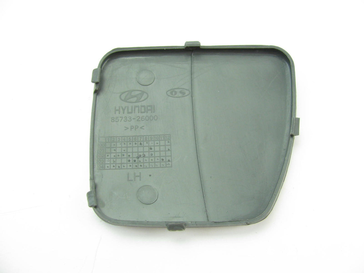 Left Driver Rear Quarter Panel Interior Gray Trim Cover OEM For 2001-06 Santa Fe