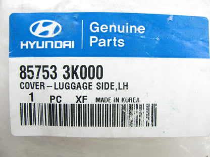 NEW - OEM 857533K000 Left Side Luggage Compartment Cover Panel For 05-08 Sonata