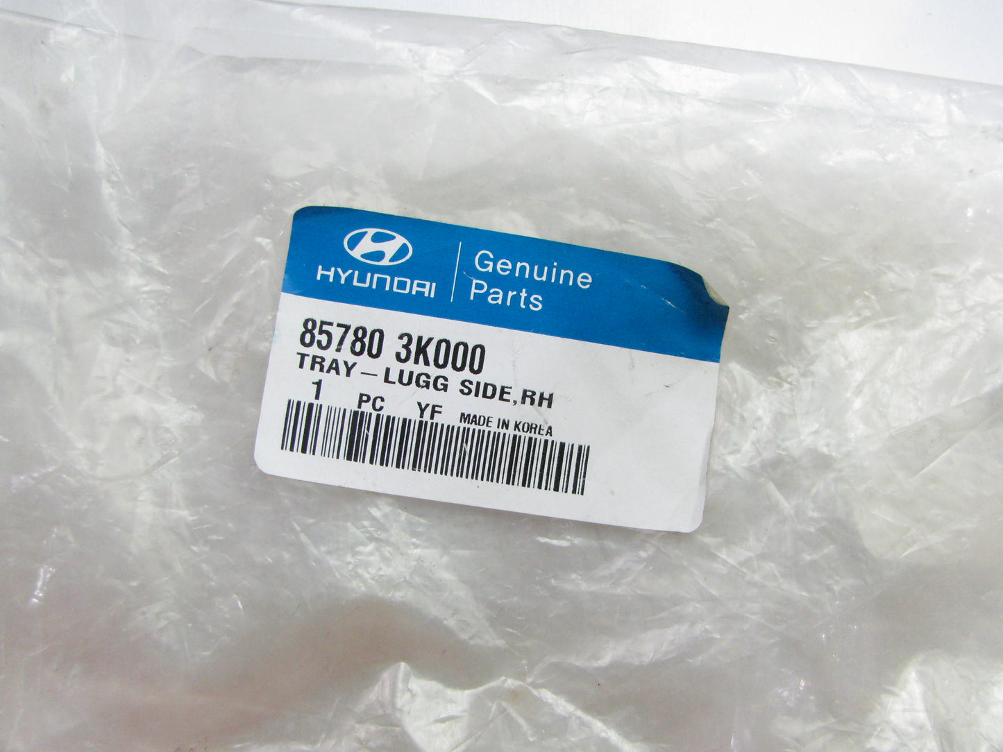New - Genuine Rear Trunk Storage Tray OEM For 2006-10 Hyundai Sonata  857803K000