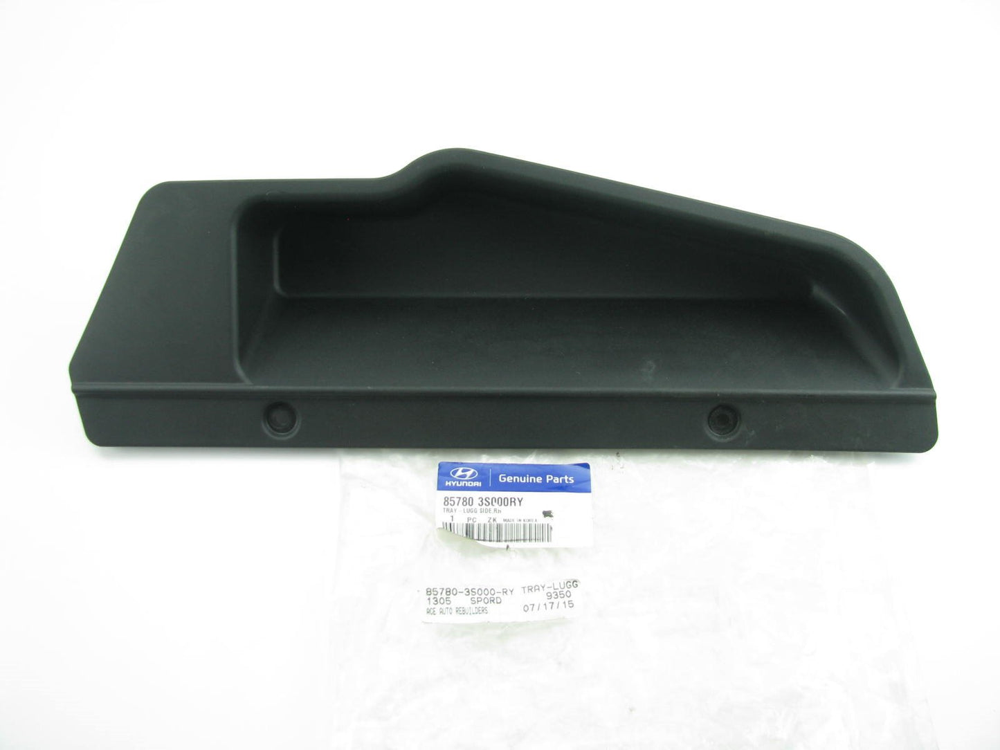 Rear Interior Floor Right Passengers Side Cover Trim OEM For 2011-2014 Sonata