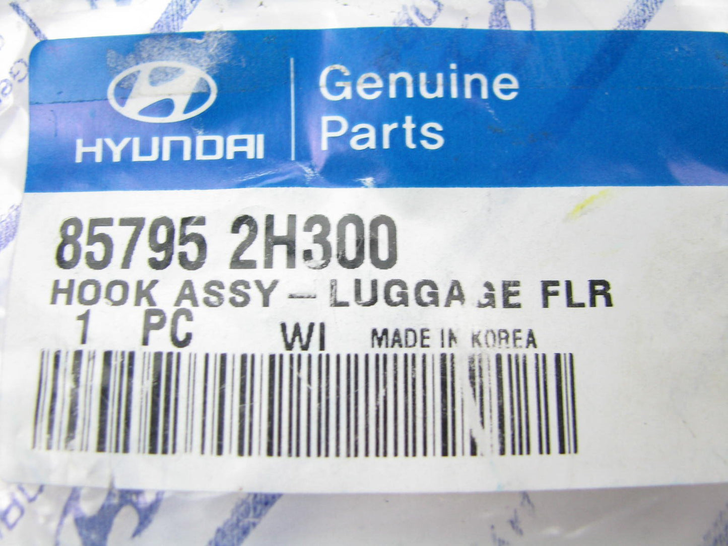 Rear Luggage Compartment Floor Hook OEM For Hyundai Accent Elantra 857952H300