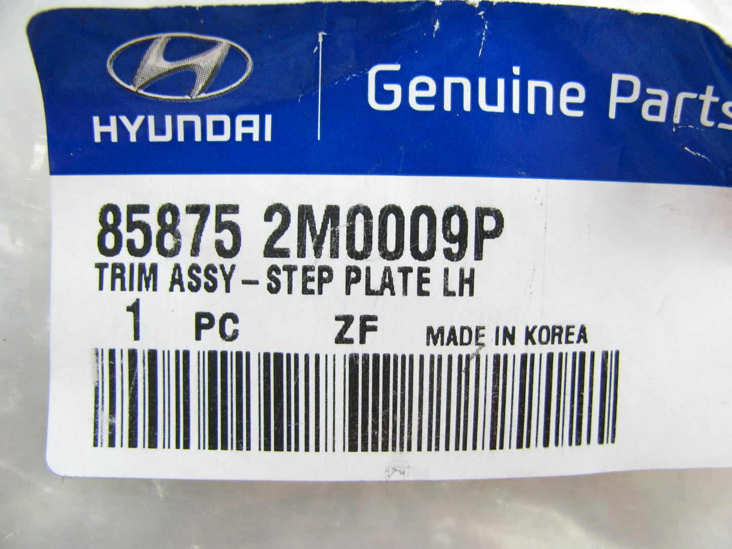 New Left Driver Side Door Step Plate Trim For 2010-16 Genesis Coupe 858752M0009P