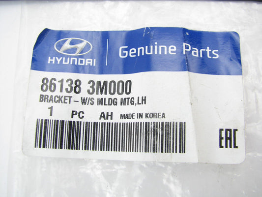 NEW - OEM 861383M000 Left Windshield Moulding Bracket For 2009-2014 Genesis