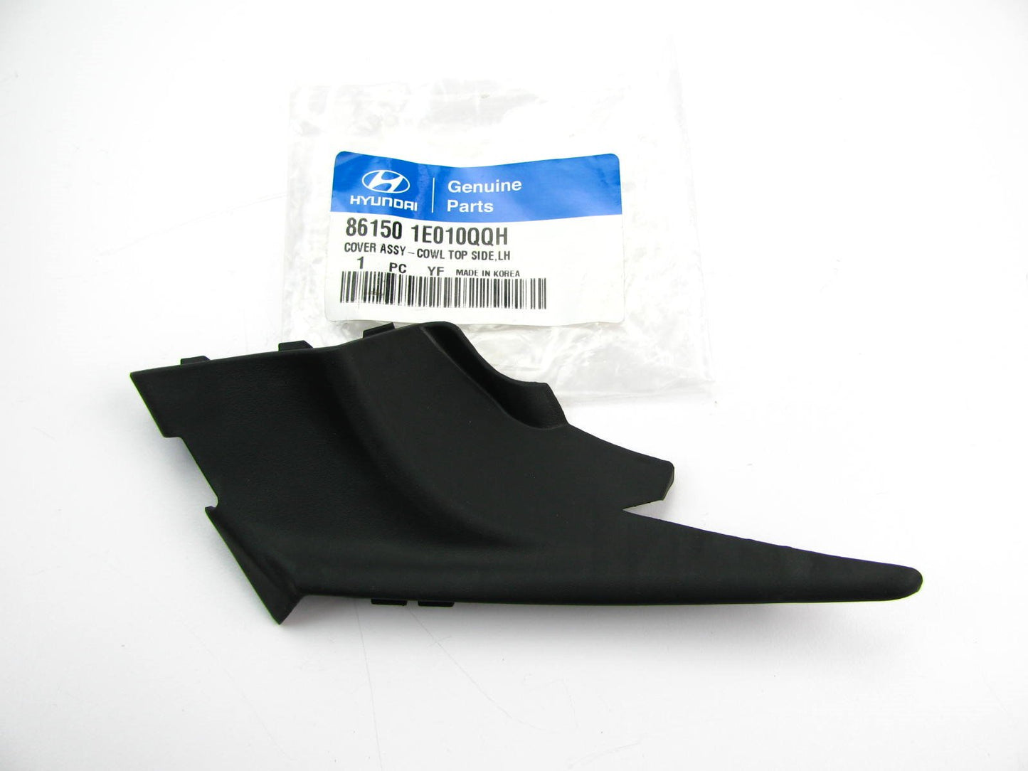 Top Left Drivers Side Cowl Extension Plastic Trim Cover OEM For 2006-11 Accent