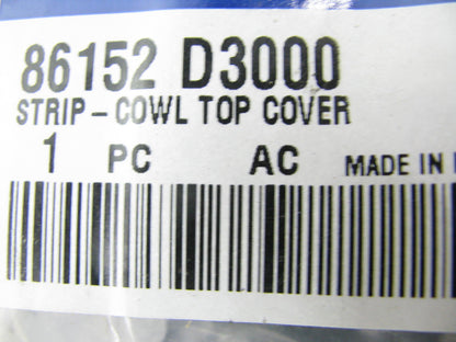NEW - OEM GENUINE Cowl Cover Weatherstip Seal For 2015-2020 Tucson 86152D3000
