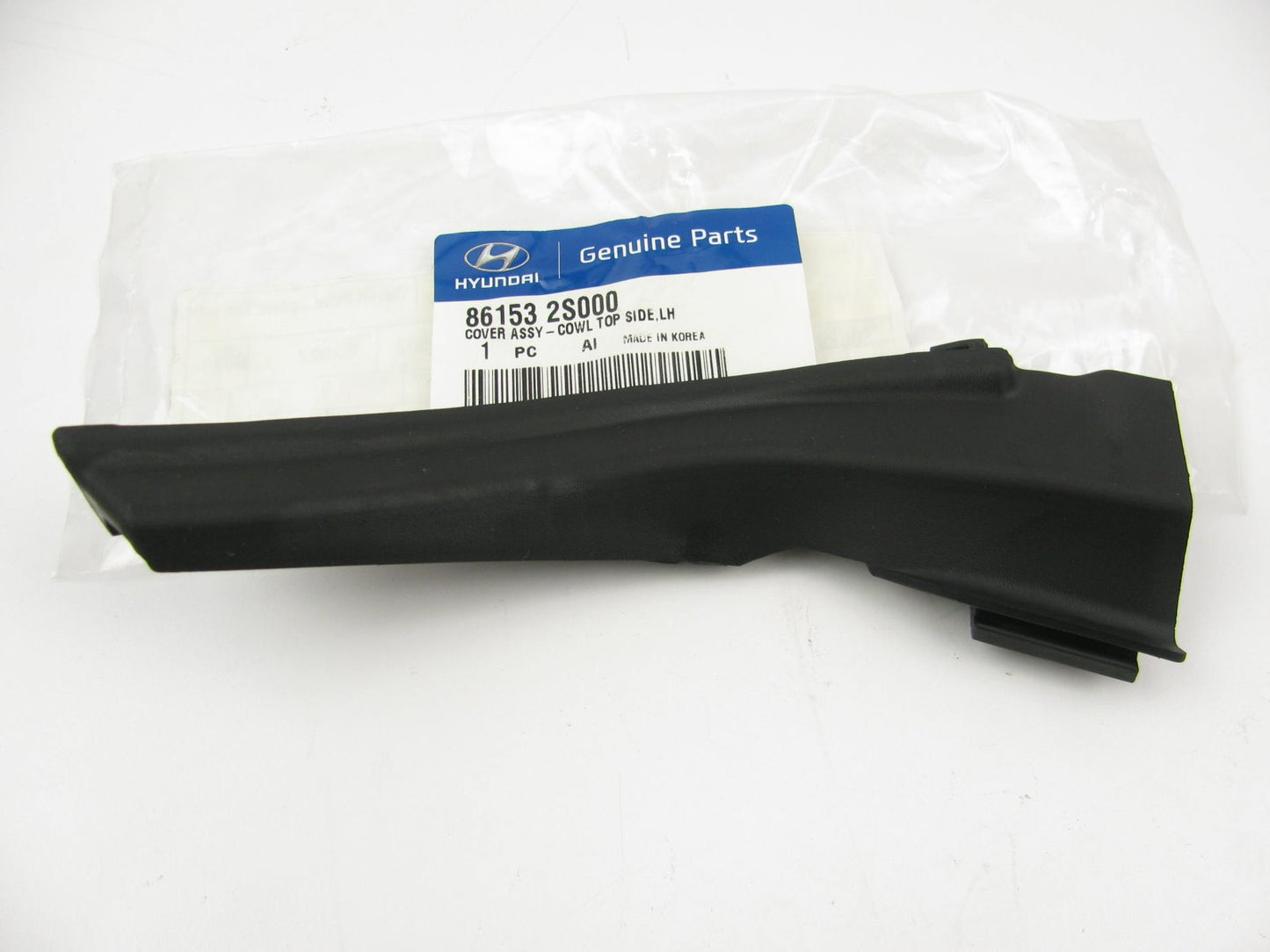 New Cowl Top Side Cover Left Driver Side OEM For 2010-2013 Tucson 861532S000