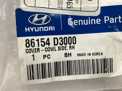 NEW - OEM 86154D3000 Right Cowl Side Cover For 2016-2021 Hyundai Tucson