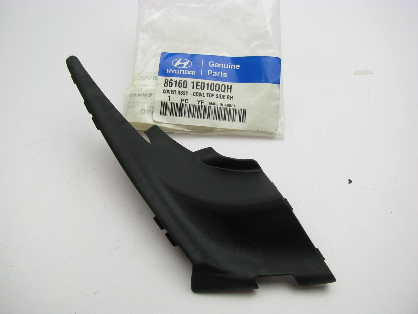 New OEM Top Right Passengers Side Cowl Cover Panel For 06-11 Hyundai Accent