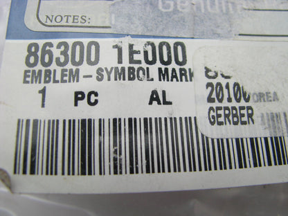 NEW - OEM Rear Trunk *H* Emblem For 09-11 Hyundai Accent 4dr Sedan 863001E000