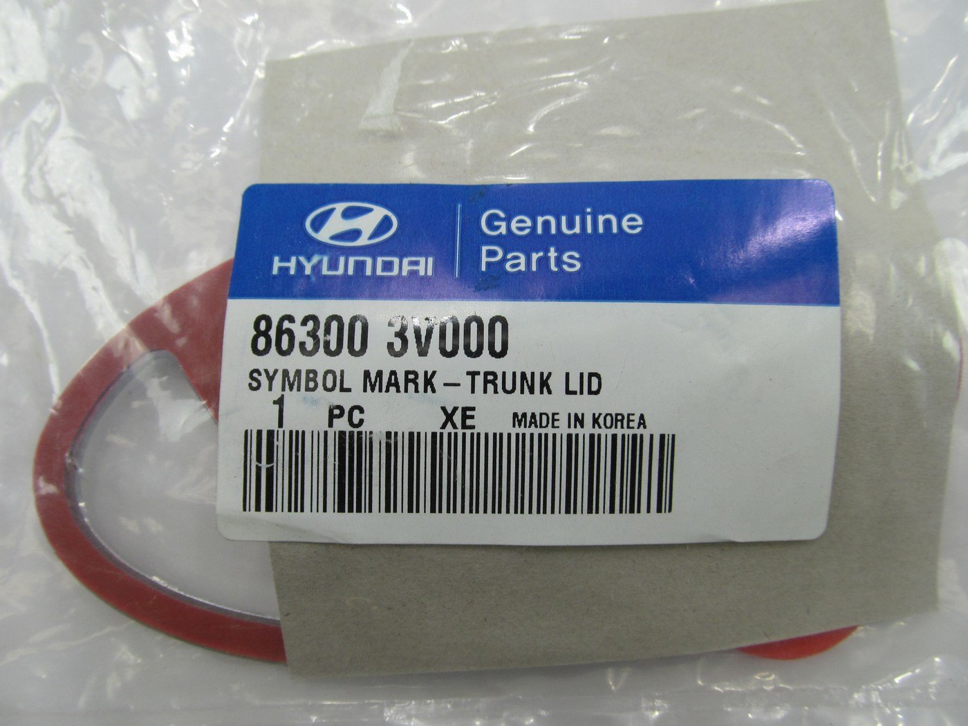 NEW GENUINE Rear Trunk Emblem OEM For 2012-2014 Hyundai Azera 863003V000