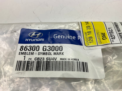 NEW Front Grille Emblem Logo OEM For 2018-2020 Hyundai Elantra GT 86300G3000