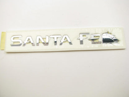 NEW - OEM Lift Gate Rear Emblem Badge Nameplate For 01-06 Santa Fe 8631026900