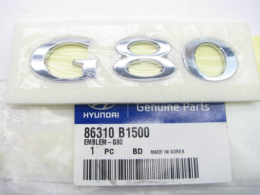 NEW GENUINE G80 Emblem Badge OEM For 2017-2020 Genesis G80 86310B1500