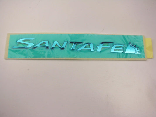 NEW OEM REAR Liftgate Tailgate Emblem Nameplate Badge For 2013-19 Santa Fe