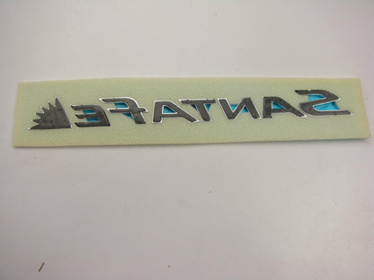 NEW OEM REAR Liftgate Tailgate Emblem Nameplate Badge For 2013-19 Santa Fe