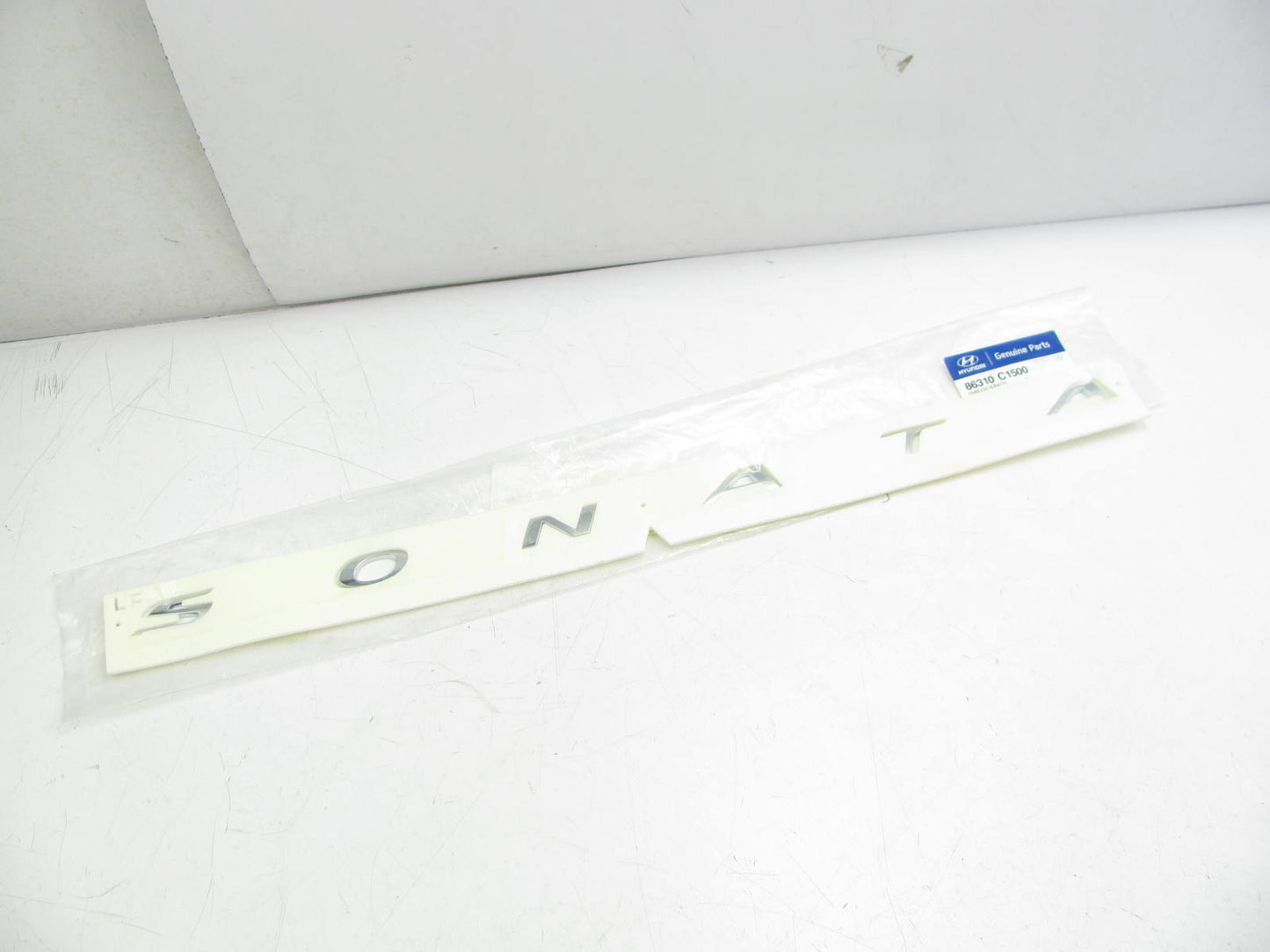 NEW - OEM 86310C1500 Rear Trunk Lid Emblem Badge For 2018-2019 Hyundai Sonata