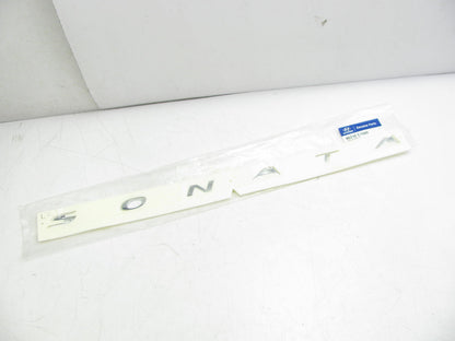 NEW - OEM 86310C1500 Rear Trunk Lid Emblem Badge For 2018-2019 Hyundai Sonata