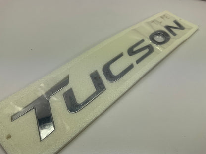 Rear Hatch Tailgate ''Tucson'' Emblem OEM For 2019-2021 Hyundai Tucson 86310D3500