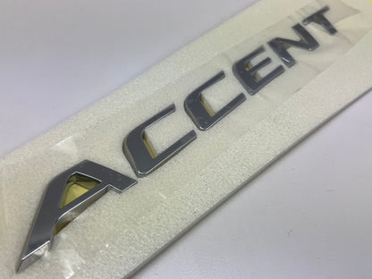 NEW Rear Trunk Lid ''Accent'' Emblem OEM For 2018-2020 Hyundai Accent 86311J0000