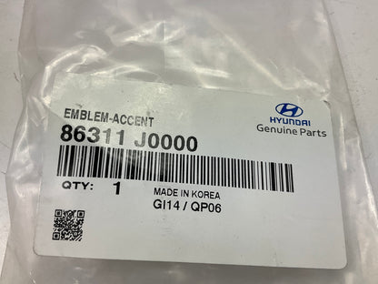 NEW Rear Trunk Lid ''Accent'' Emblem OEM For 2018-2020 Hyundai Accent 86311J0000