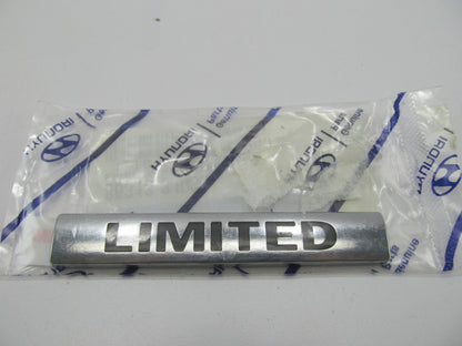Rear Hatch Trunk LIMITED Badge Emblem OEM For 2007-2012 Veracruz 863133J030