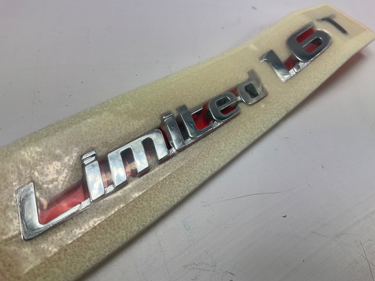 NEW ''Limited 1.6L'' Trunk Lid Emblem OEM For 20-23 Sonata 1.6L TURBO 86313L0010