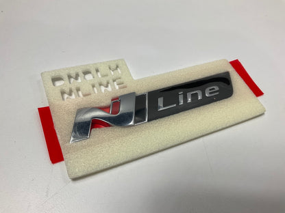 NEW ''N-Line'' Fender Emblem (Left) OEM For 2021-2023 Hyundai Sonata 86317L1000